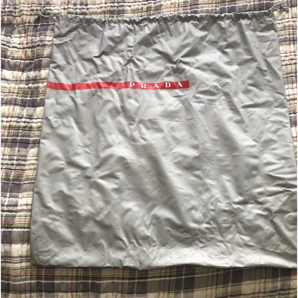 PRADA Large waterproof  dust bag for the safe travel and storage